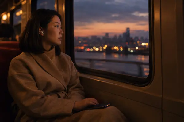 Listening on the train home